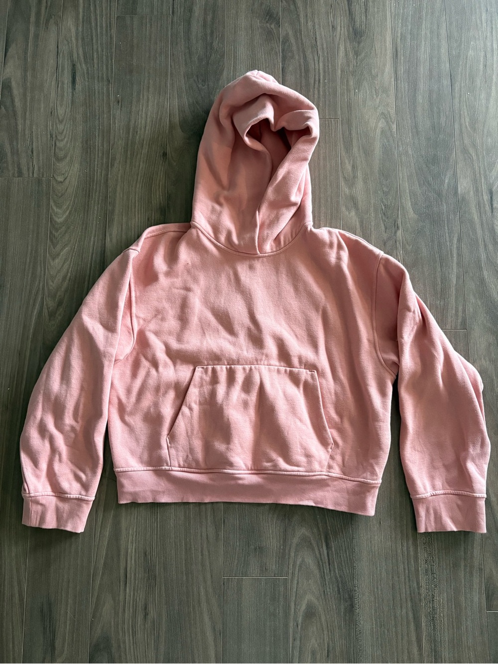 Lululemon Pink Hooded Pullover Sweatshirt
